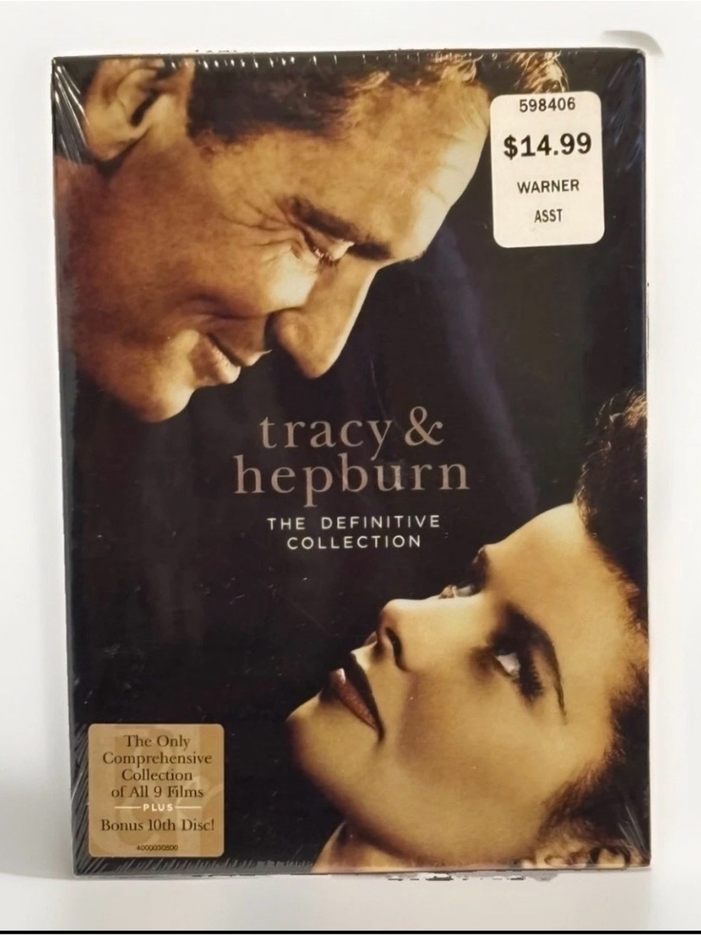 Tracy & Hepburn Definitive Collection 10 DVD Set 2011 New Sealed Classic Films